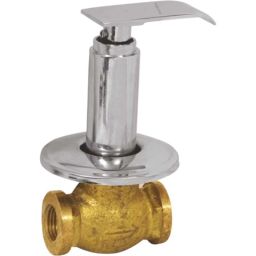 IRIS Qubix Brass Chrome Finish Concealed Stop Cock-image-76