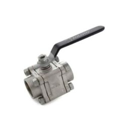 Zoloto 20mm Stainless Steel Class-150 Screwed Three Piece Design Ball Valve, 1081-image-8