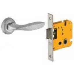 Dorset ML Series Zara 10 inch Stainless Steel Silver Chrome Finish Door Handle Lock Set with Mortise Latch-picture-23