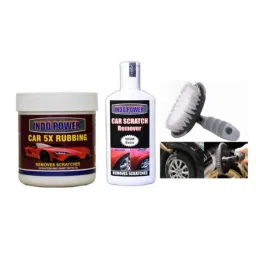Indopower Ff1110 250g Car 5X Rubbing, Scratch Remover, All Tyre Cleaning Brush Kit, AHh1114-image-62