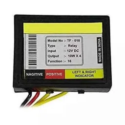 A4S Indicator Flasher Relay Plug &a; Play for LED/Bulb Indicators-Black-picture-35