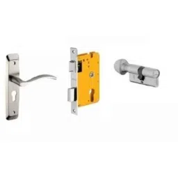 Dorset HL Series Serena 60mm Stainless Steel Patina Finish Door Handle Lock Set with Coin &a; Knob (Pack of 2)-image-16