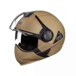 Studds Downtown Plastic Desert Storm Flip Off Full Face Flip Off Full-Face Helmet, Size: Large-picture-25