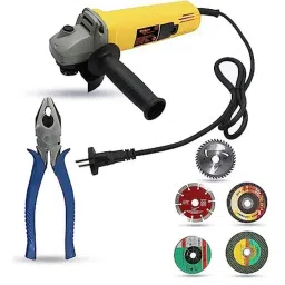 Walkers 800W 4 inch Angle Grinder with 5 Pcs Wheel &a; 8 inch Plier, WKCB472-image-66