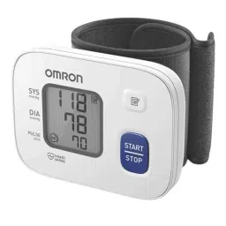 Omron HEM-6161 White Wrist Blood Pressure Monitor-13