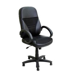 Arko Black Polypropylene High Back Adjustable Central Tilt Executive Chair, 363-image-28