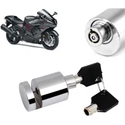 Auto Pearl Stainless Steel Silver Heavy Duty Anti Theft Motorcycle Disc Brake Lock, Lock-284-picture-28
