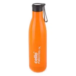 Cello Rover 600ml Orange Stainless steel Puro Water Bottle, 405CSSB0545 (Pack of 5)-picture-19
