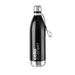 Cello Scout 750ml Black Stainless Steel Vacuum Water Bottle, 405CSSB0327 (Pack of 3)-picture-46