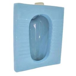 InArt 20x17 inch Ceramic Light Blue Orissa Pan Indian Toilet, INA-711-image-67