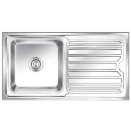 Nirali Olympia 950x510mm Glossy Finish Kitchen Sink-image-30