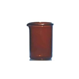 ABGIL 5ml Borosilicate Glass Amber Micro Low Form Beaker with Spout, ABG698-12