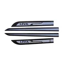 SureStrive 4 Pcs Decal Name Graph Side Door Car Beading Set for Toyota Liva All Model-19