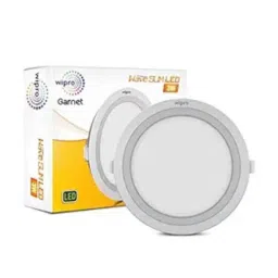 Wipro Garnet 3W 4000K Polycarbonate Neutral White Round LED Wave Panel Light, D710340-picture-14
