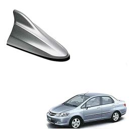 Auto Pearl ABS Silver Universal Replacement Shark Fin Car Roof Antenna For Honda City ZX-image-65