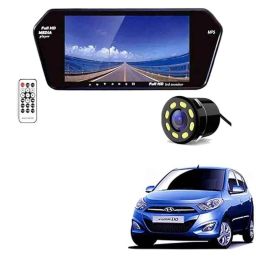 Auto Pearl CBP130 7 inch HD Bluetooth LED Touch Screen with 8 LED Reverse Camera for Hyundai i10 Type2-picture-1