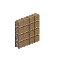 Godrej 5x2.7x1m 3 Layer Industrial Storage Rack, Load Capacity: 12000 Kg-picture-35
