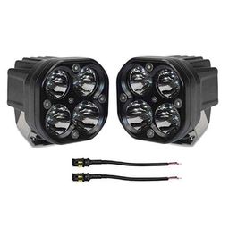 AOW 60W Heavy Super Bright 4Led Spot Flood Beam Driving Fog Lamp (60W, 2 PCS) for Volkswagen Polo-33