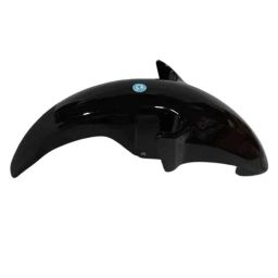 Krayons ABS Black Mudguard for Hero New Super Splendor, F626-picture-13