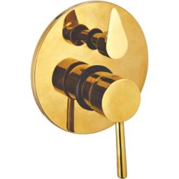 Azaro 40mm Brass Gold Plated High Flow Diverter, BOL-115-picture-35