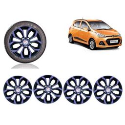 Auto Pearl 4 Pcs 14 inch Violet &a; Black ABS Press Type Hubcap Wheel Cover Set with Retention Ring for Hyundai I10Grand-picture-44