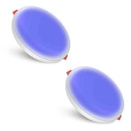 Fybros Roso 8W Polycarbonate Blue Round Junction LED Downlight, FLS5339B (Pack of 2)-41