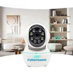 Cybernautt V20 2MP 1920x1080p HD Smart WiFi Camera with White LEDs Motion Detection, Two Way Audio &a; Free 32GB Memory Card image 3