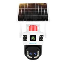 Cybernautt X7O 8MP FHD PT Triple Lens 4G Sim Camera with Colour Night Vision, Human Detect, Motion Detect, Two Way Audio &a; Support SD Upto 256GB-63