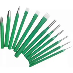 Hanbon 12 Pcs Steel Green Combination Chisel Set, 922112-picture-6