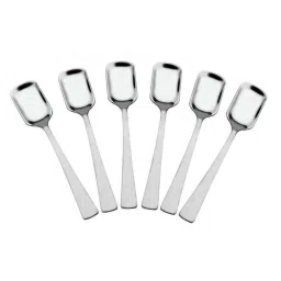 Elegante Vectra Stainless Steel Ice Cream Spoon, SL-022 (Pack of 6)-picture-11