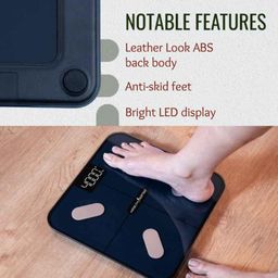 HealthSense HealthU Plus Smart Bluetooth Weighing Scale with Heart Rate Feature, YS-BS181 image 4