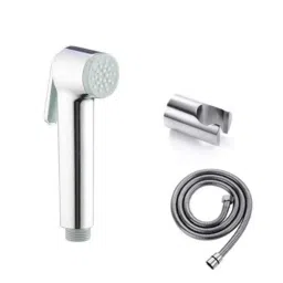 IRIS Ultra DX 3214 Stainless Steel Silver Health Faucet with Hose Pipe &a; Stand for Bathroom-image-13
