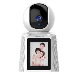 Cybernautt V2S 2MP HD PT Smart WiFi Camera with Enhanced Night Vision, Smart Tracking &a; Two Way Audio image 1
