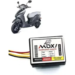 Auto Pearl 12V Black Front &a; Rear Flasher Indicator Light for Magnus Pro-picture-15