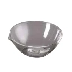 Glassco 90ml White Printing Boro 3.3 Glass Evaporating Dish, 247.202.01 (Pack of 10)-48