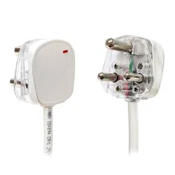 Palfrey 5A 3 Socket White Polycarbonate Extension Board with Two Pin Socket, Master Switch &a; 20m Wire, 520 image 5