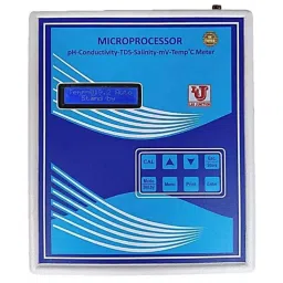 Lab Junction pH, Conductivity, TDS, Salinity, Microprocessor pH-EC-TDS-Salinity-mV-Temperature Meter, LJ-1615-4