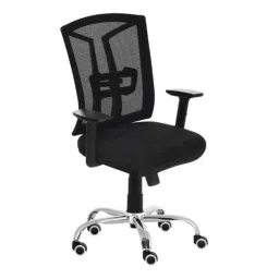 Rishabh Topsky Black Medium Back Executive Chair, SKU-19-picture-22
