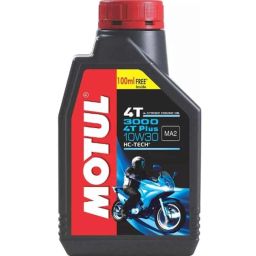 Motul 3000 4T Plus 900ml 10W-30 Bike Engine Oil-picture-1