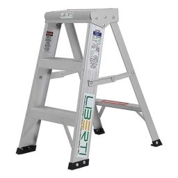 Liberti 2 Step 136kg Aluminium Silver Step Ladder, 1002-10