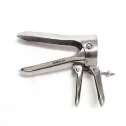 Desco Medium Stainless Steel Medium Reusable Vaginal Speculum, DIVS 106-12