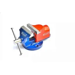 CLIMAX 1.25 inch Cast Iron Blue &a; Orange Baby Table Vice Clamp-picture-15