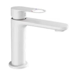 Jaquar Ornamix Prime White Matt Single Lever Basin Mixer with 450mm Braided Hose, ORP-WHM-10011BPM-image-46