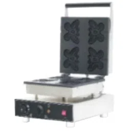 Bresco 1.55kW Butterfly Waffle Maker, WBB-80 (Pack of 2)-image-39