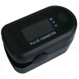 Acure Black Fingertip Pulse Oximeter with OLED Display-6