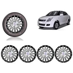 Auto Pearl 4 Pcs 14 inch ABS Black Car Wheel Cover Set for Maruti Suzuki Swift DzireType1-picture-14