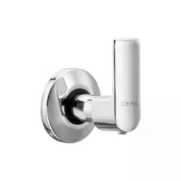 Cera Chelsea Metal Quarter Turn Single Lever Wall Mount Flush Cock Exposed Part, F1016751-45