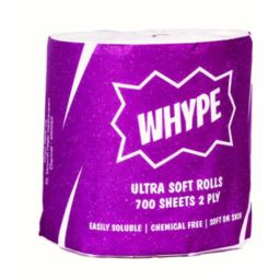 Whype 2 Ply 350 Pulls Ultra Soft Toilet Tissue Roll, TROLL350 (Pack of 50)-19