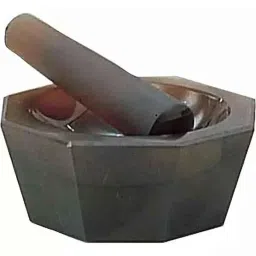 Lab Plus Agate Mortar Shallow Type with Pestle, Size: 170 mm, LP-3312-picture-38