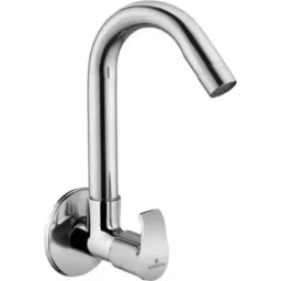 Kimson Zara 12 inch Brass Silver Chrome Plated Sink Pillar Tap Faucet, KZR-2610-image-26